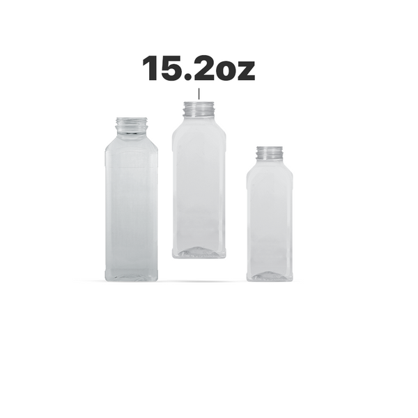Belted Square Bottles  - 15.2oz
