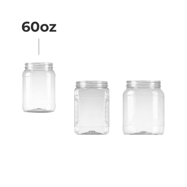 Belted Round Jar - 60oz