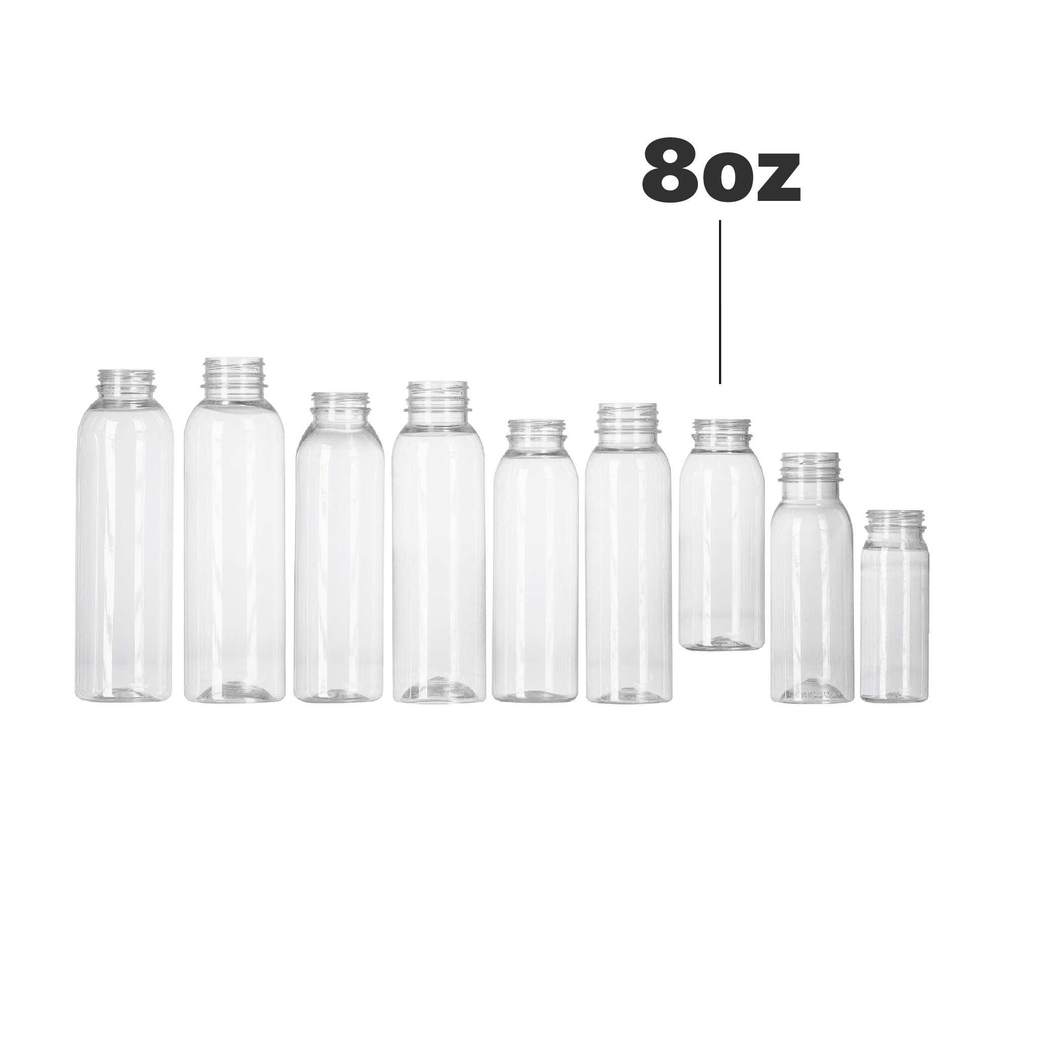 High Quality in Bulk BPA-Free Cold Empty Plastic Bottles for