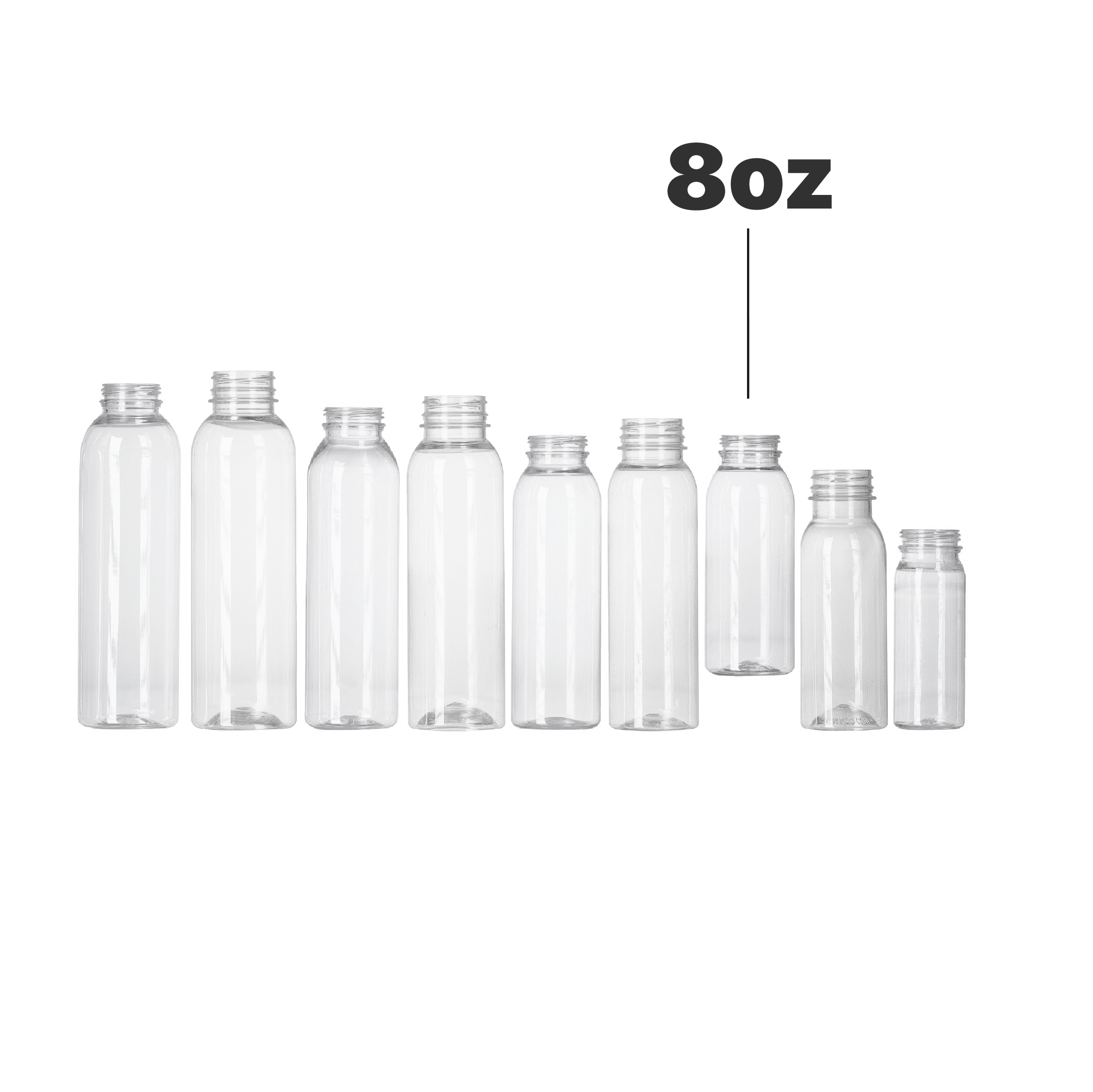 PET Plastic Water Bottles, Wholesale